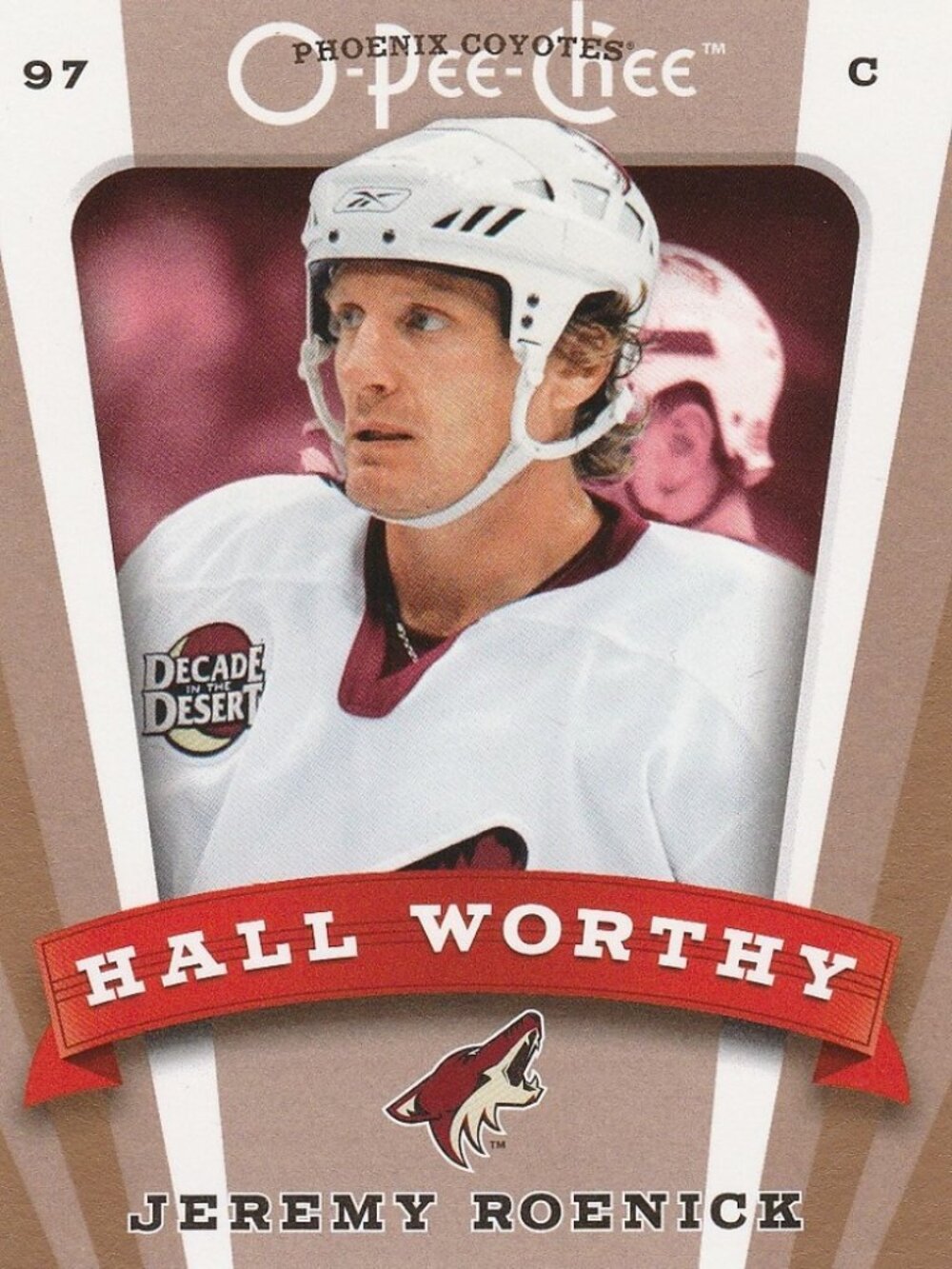 Jeremy Roenick - 2006/2007 O Pee Chee Hockey Card